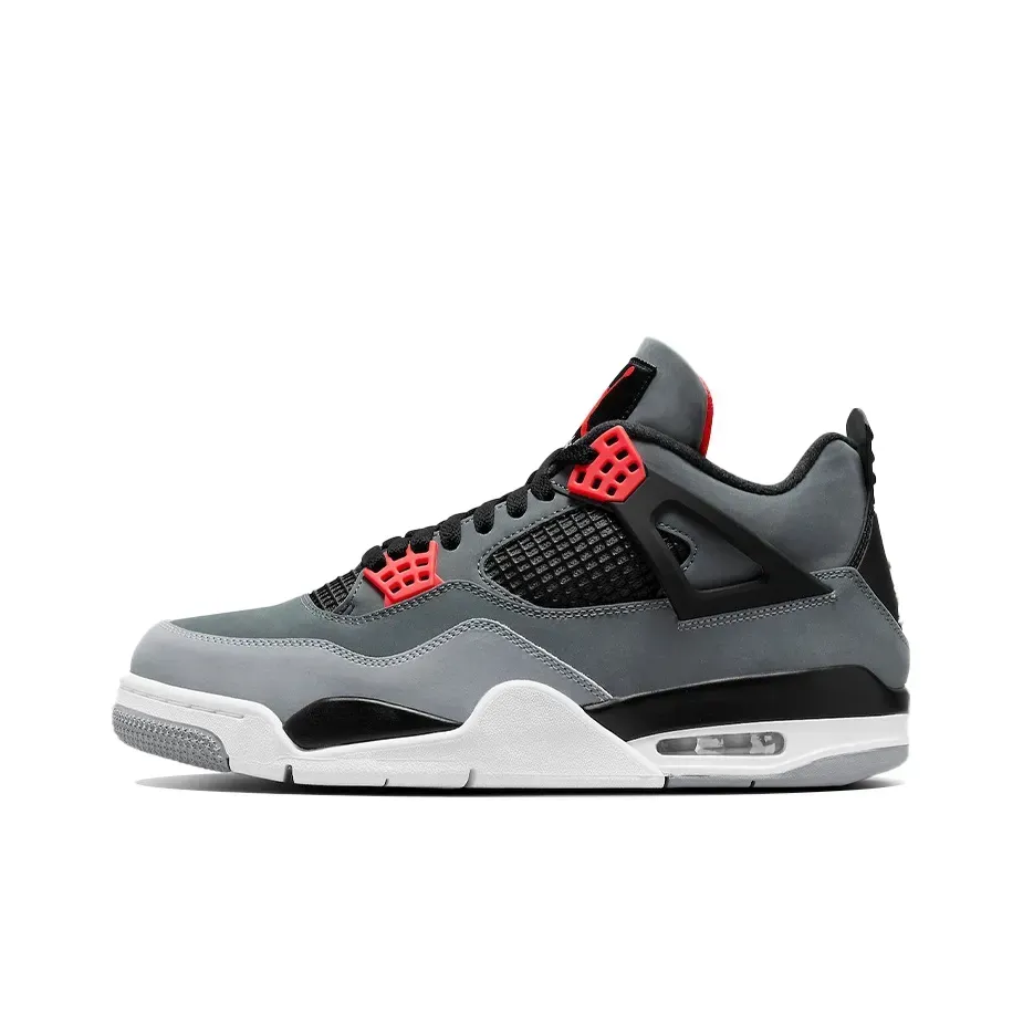 Высокие кроссовки Air Jordan 4 Infrared (Серый) Унисекс Высокие кроссовки Air Jordan 4 Infrared (Серый) Унисекс