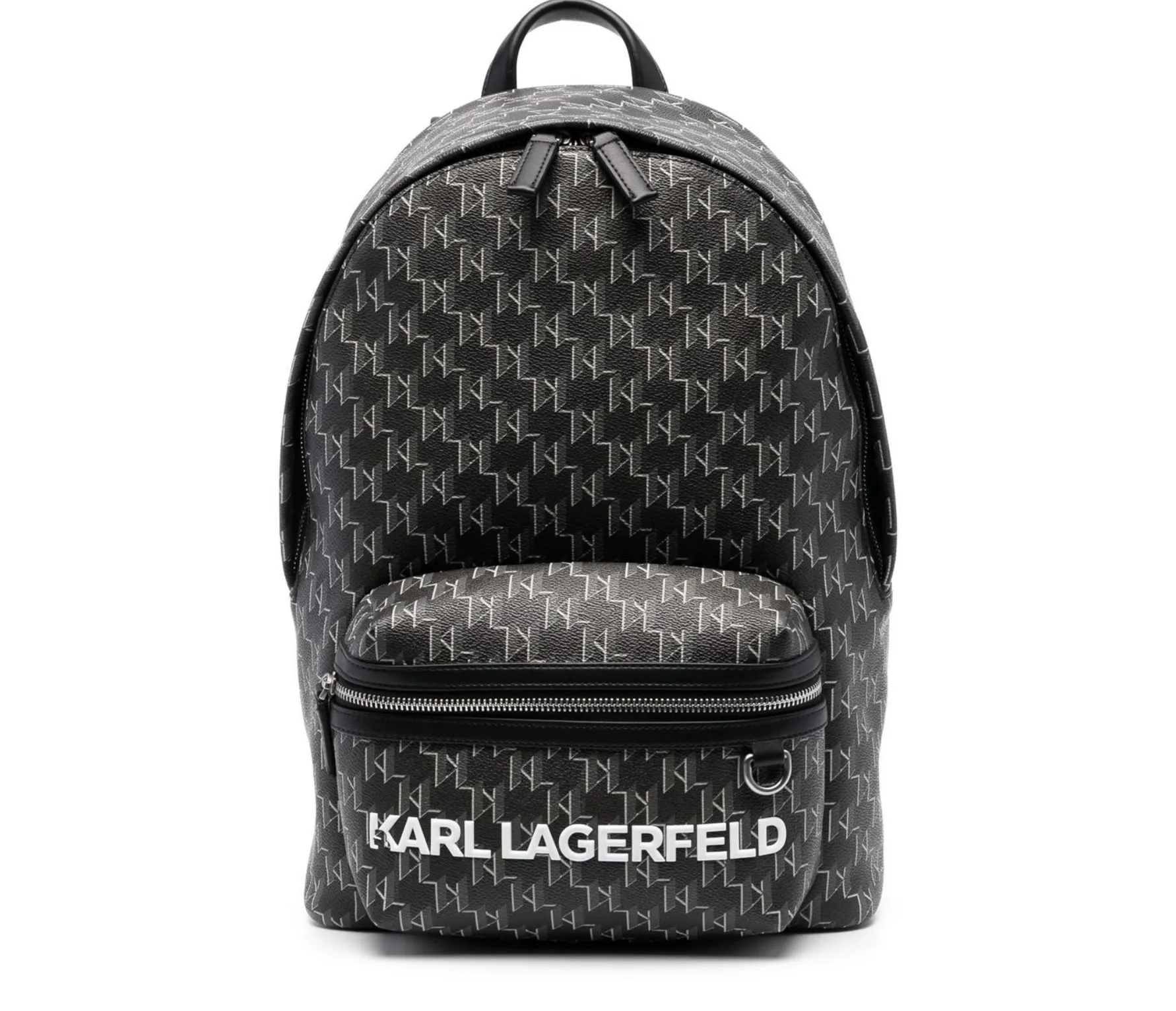 Monogram-print backpack фото