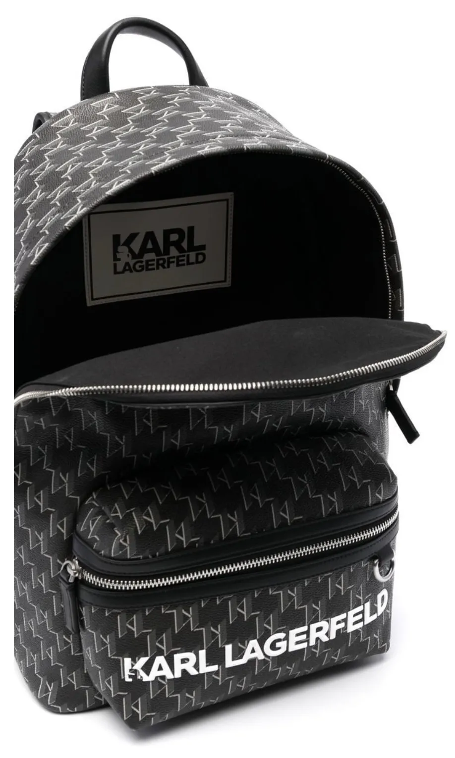Monogram-print backpack фото