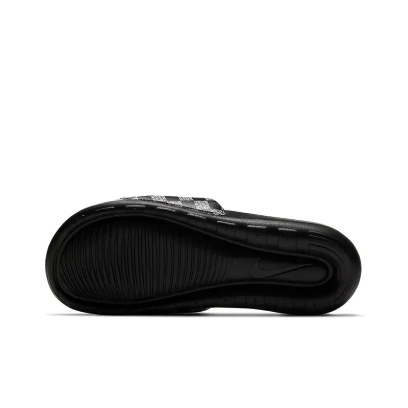 Victori One Slide Print Slippers Black фото