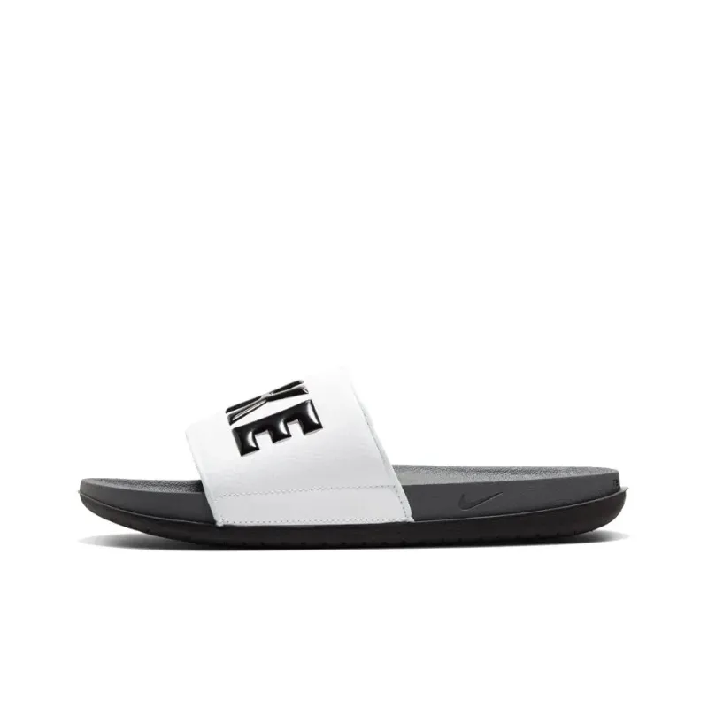 Nike Offcourt Slide Dark Grey White фото