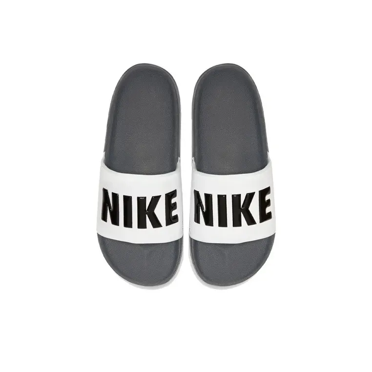 Nike Offcourt Slide Dark Grey White фото