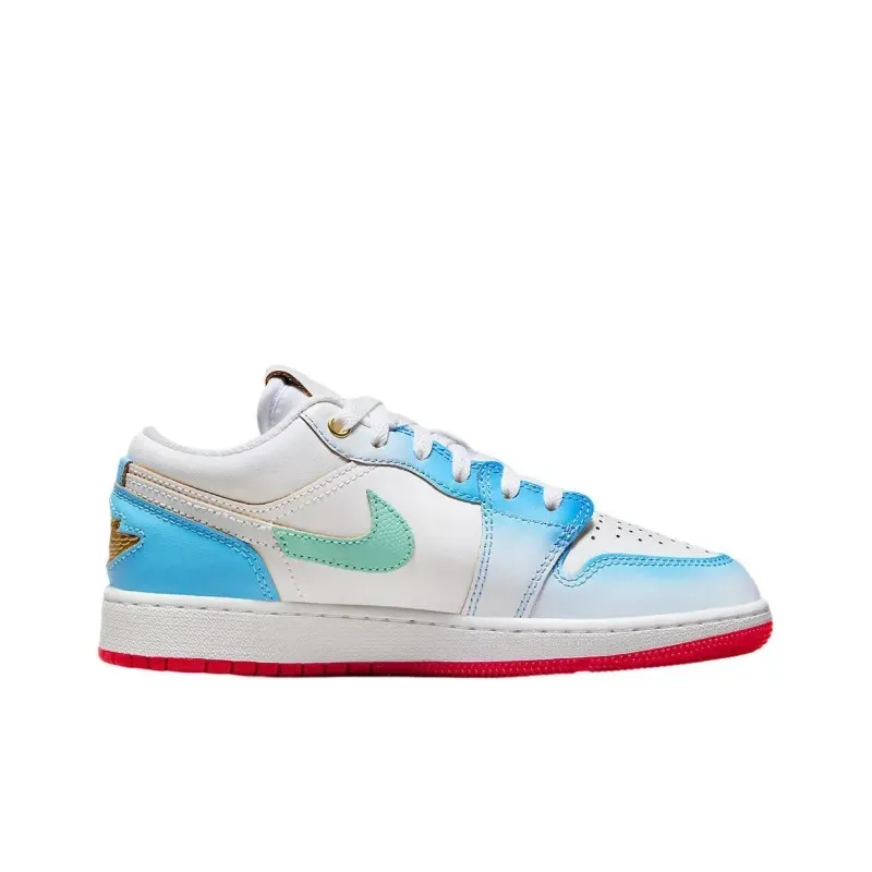 Air Jordan 1 Low SE University Blue Gradient фото