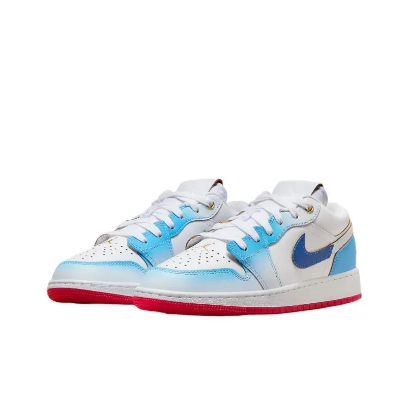 Air Jordan 1 Low SE University Blue Gradient фото
