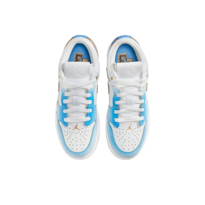 Air Jordan 1 Low SE University Blue Gradient фото