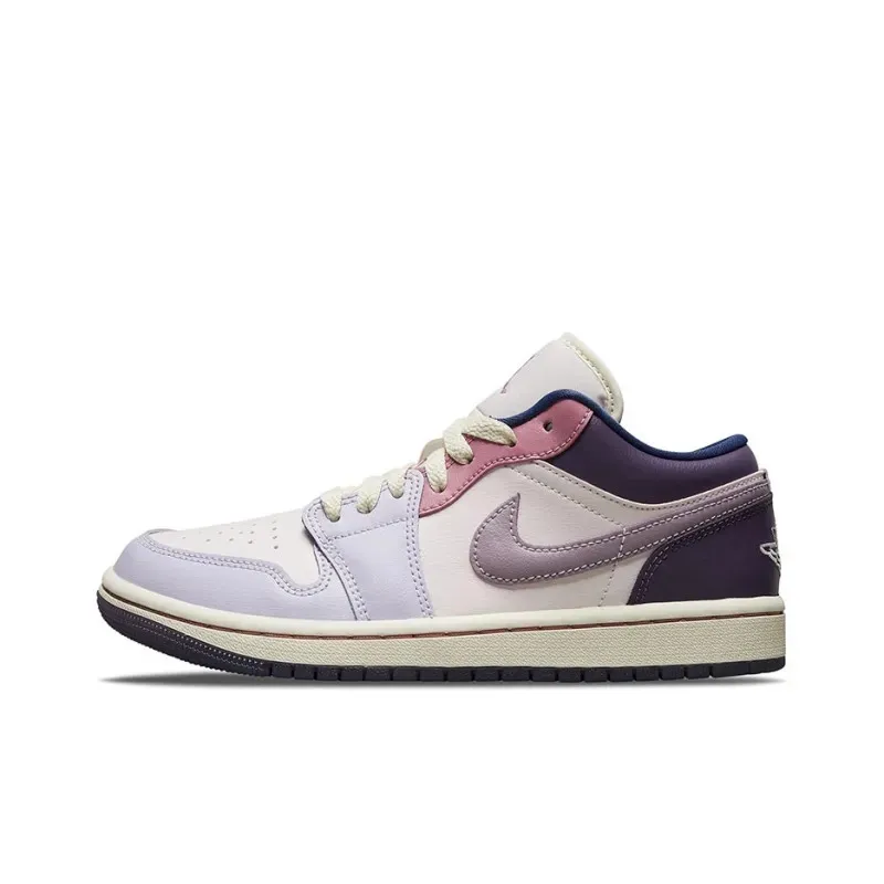 Air Jordan 1 Low Pastel Purple Kids фото