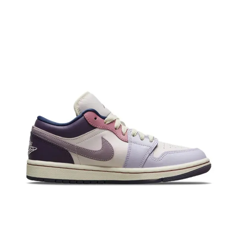 Air Jordan 1 Low Pastel Purple Kids фото