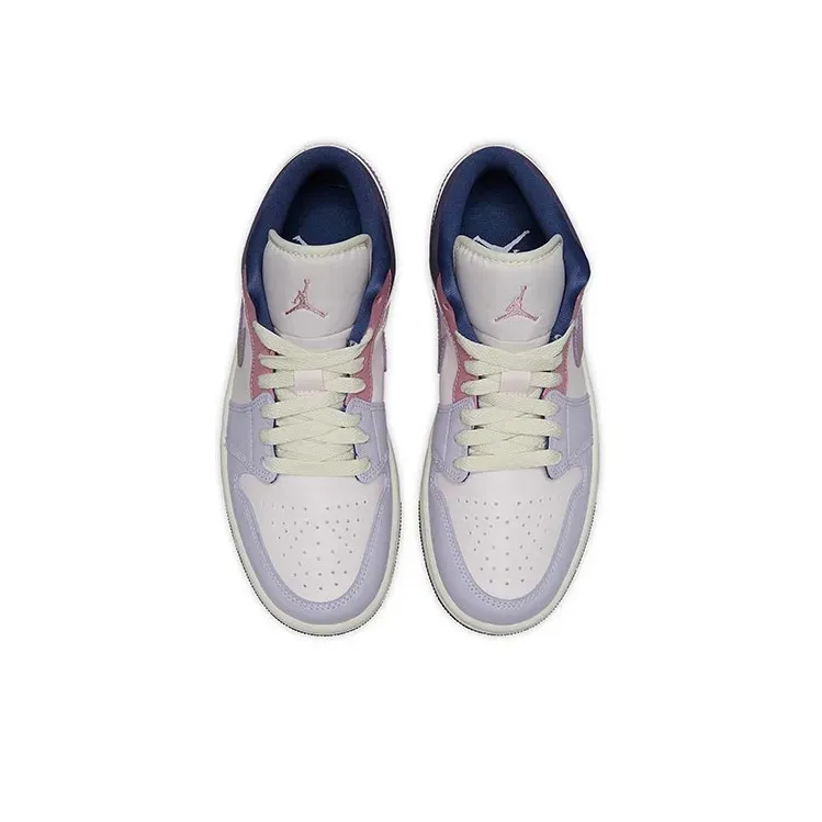 Air Jordan 1 Low Pastel Purple Kids фото