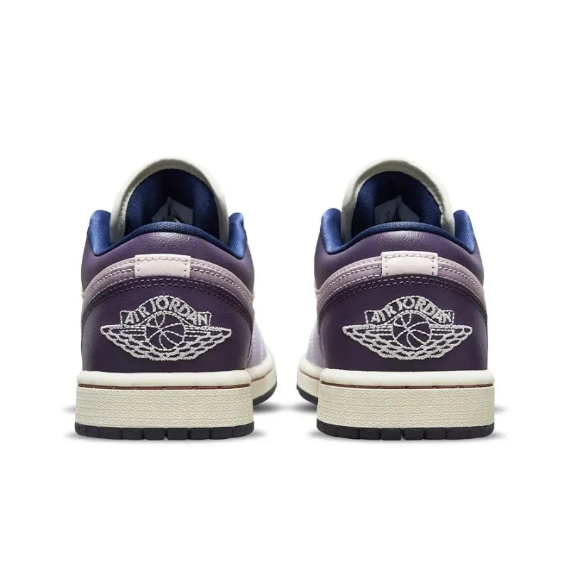 Air Jordan 1 Low Pastel Purple Kids фото