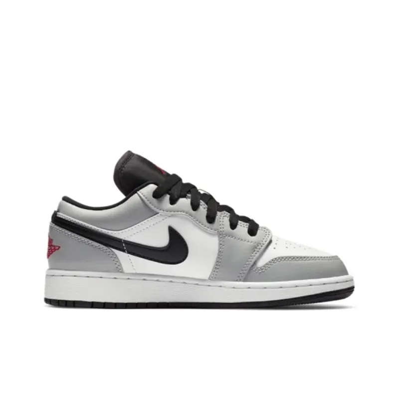 Air Jordan 1 Low Light Smoke Grey Kids фото