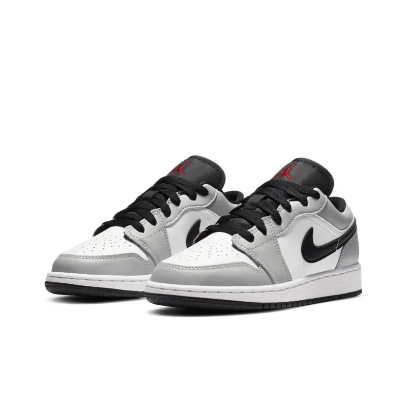 Air Jordan 1 Low Light Smoke Grey Kids фото
