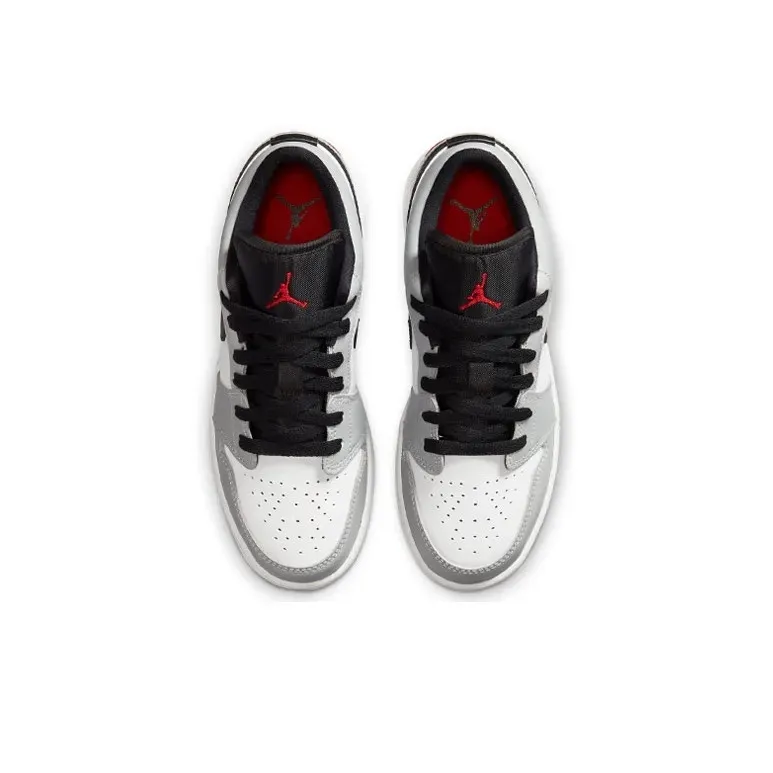 Air Jordan 1 Low Light Smoke Grey Kids фото