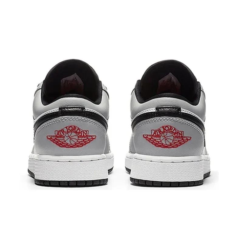 Air Jordan 1 Low Light Smoke Grey Kids фото