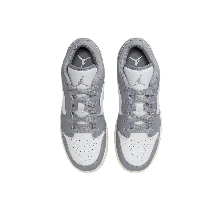 Air Jordan 1 Low Vintage Grey Kids фото