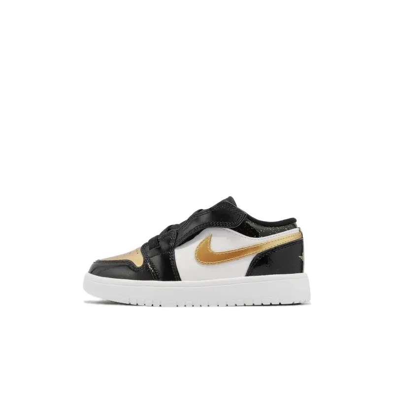Air Jordan 1 Low Gold Toe Kids фото