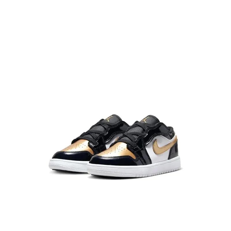 Air Jordan 1 Low Gold Toe Kids фото