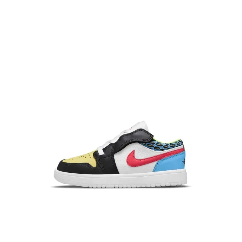 Air Jordan 1 Low Funky Patterns Kids фото