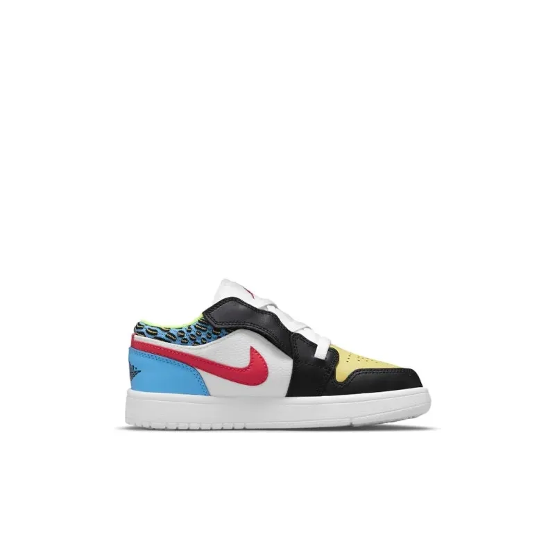 Air Jordan 1 Low Funky Patterns Kids фото