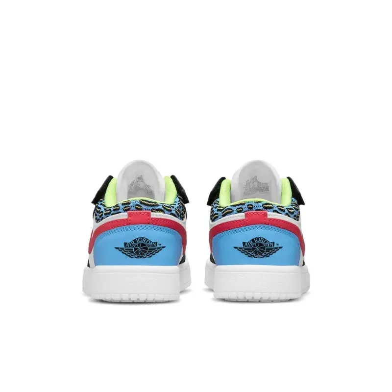 Air Jordan 1 Low Funky Patterns Kids фото