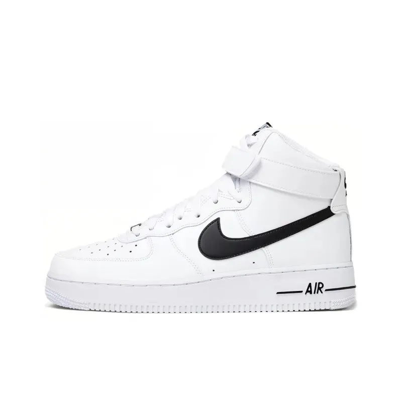 Air Force 1 High White Black фото