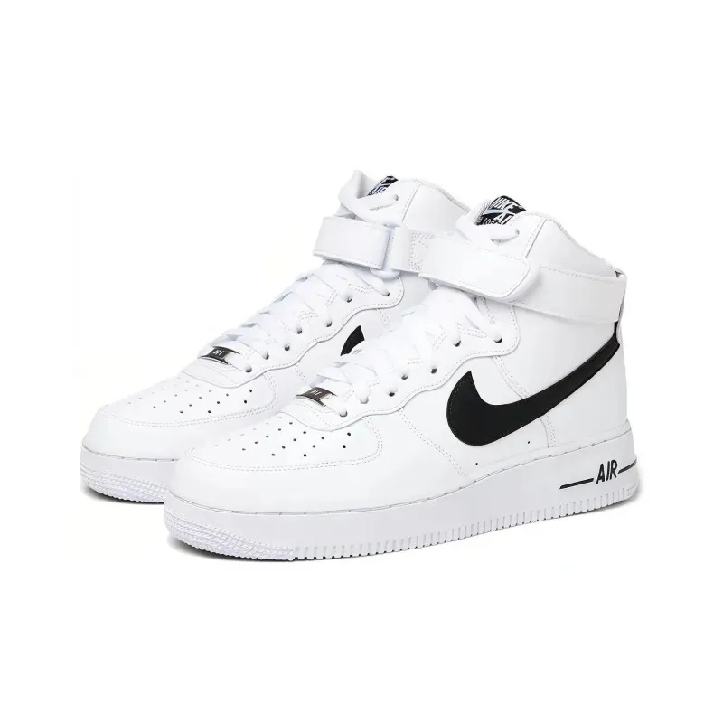 Air Force 1 High White Black фото