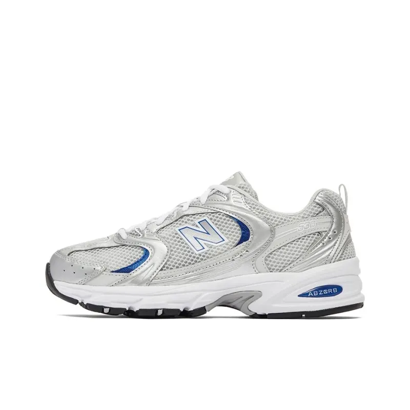 Кроссовки New Balance 530 Light Grey Silver Blue (Серебряный) Унисекс