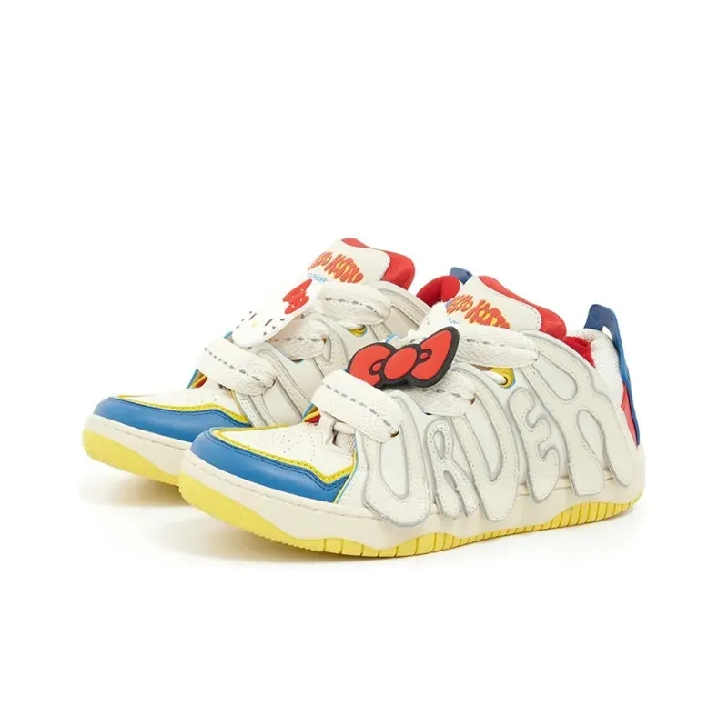 Beige Blue Red Yellow фото