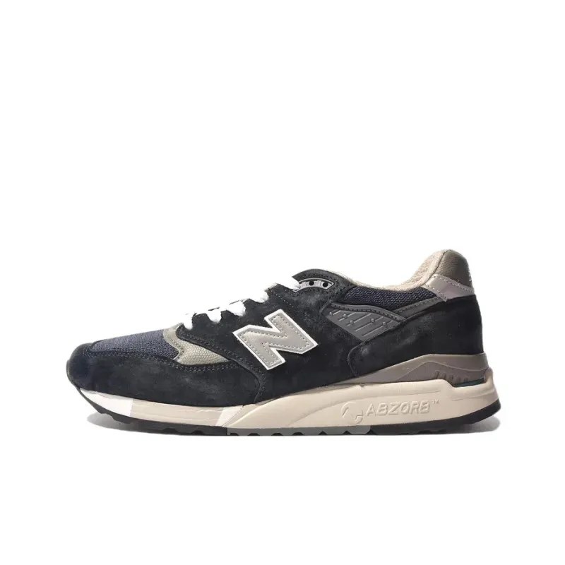 Кроссовки New Balance 998 MiUSA Navy Grey (Темно-серый) Унисекс