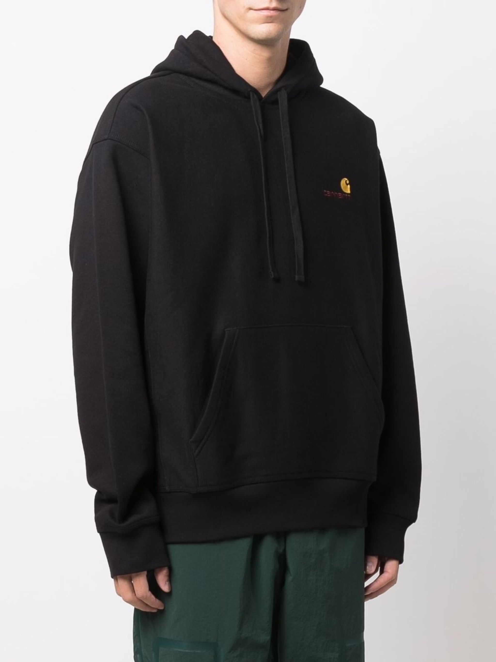 WIP Logo Embroidered Long-Sleeved Hoodie фото