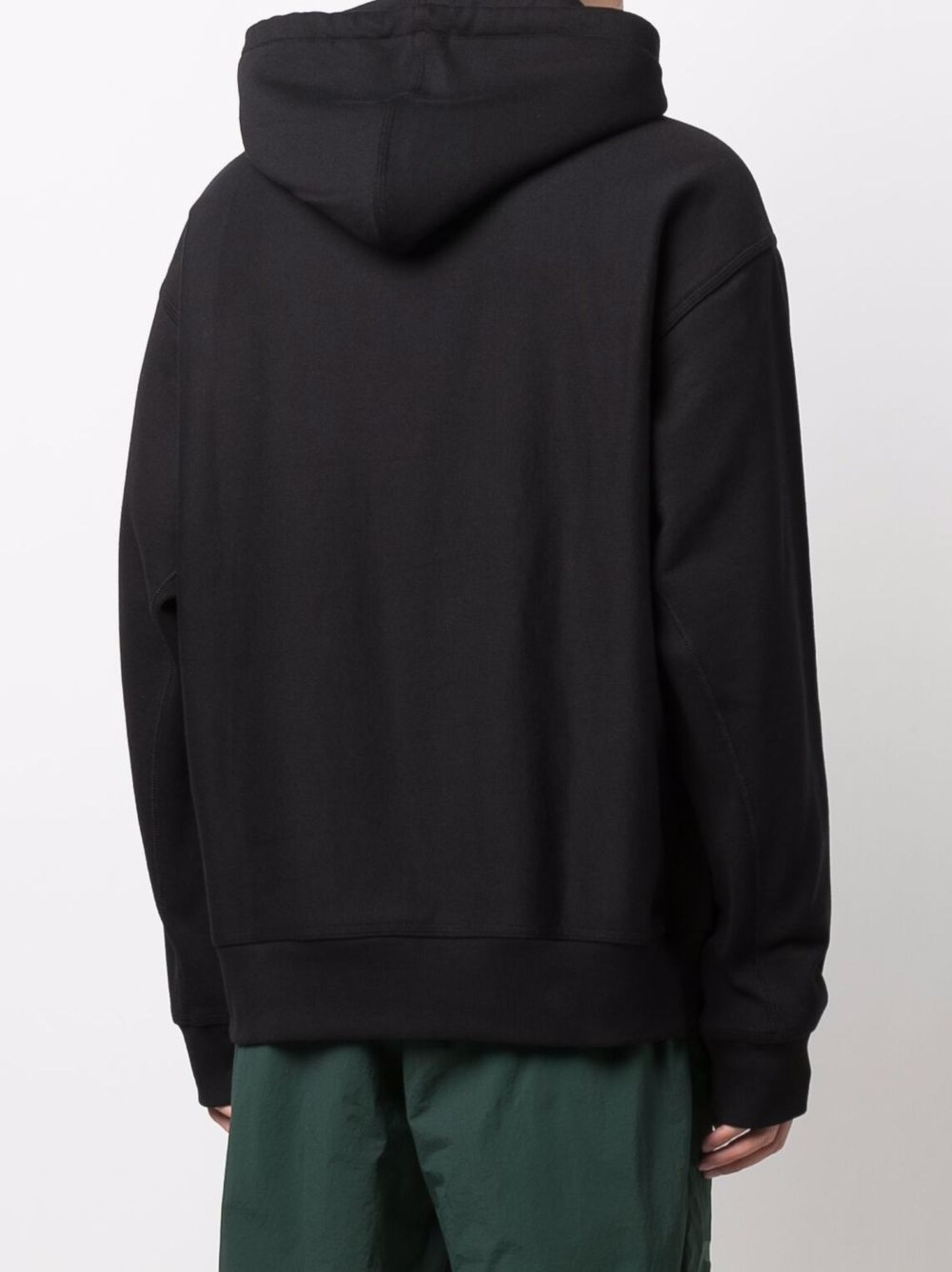 WIP Logo Embroidered Long-Sleeved Hoodie фото