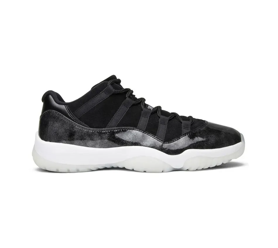 Высокие кроссовки Air Jordan Air Jordan 11 Retro Low Barons (Чёрный) Мужской