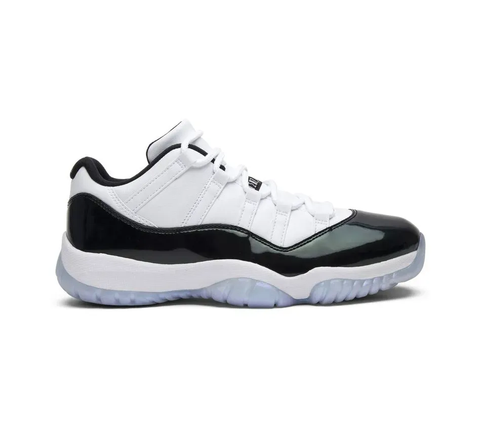 Низкие кроссовки Air Jordan Air Jordan 11 Emerald (Белый) Мужской