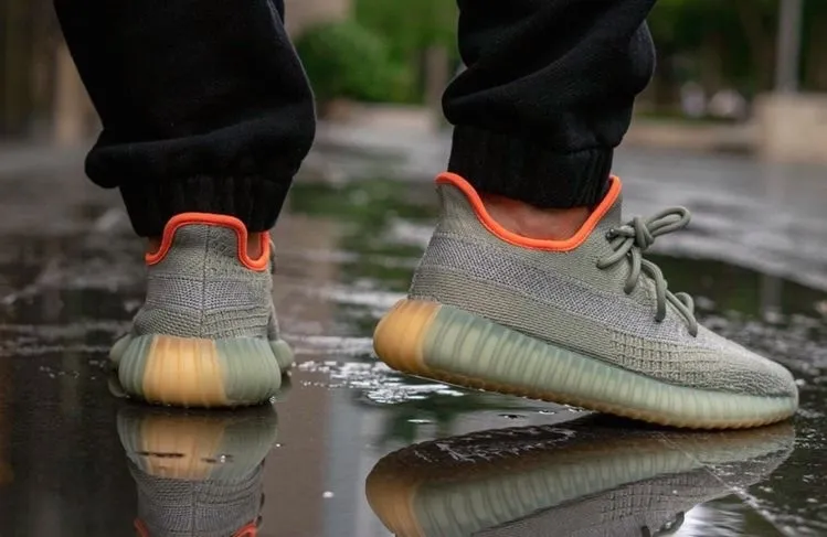 Yeezy Boost 350 V2 Desert Sage (2020) фото