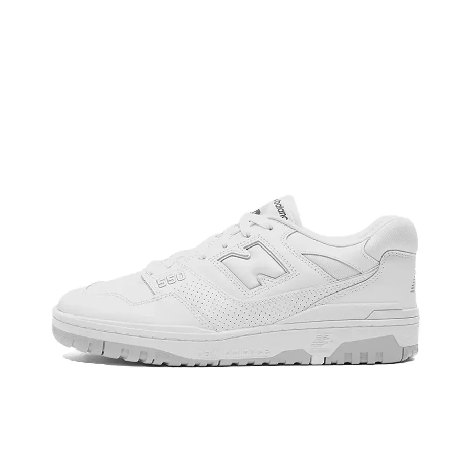 Кроссовки New Balance 550 'White Grey' (Белые) Унисекс