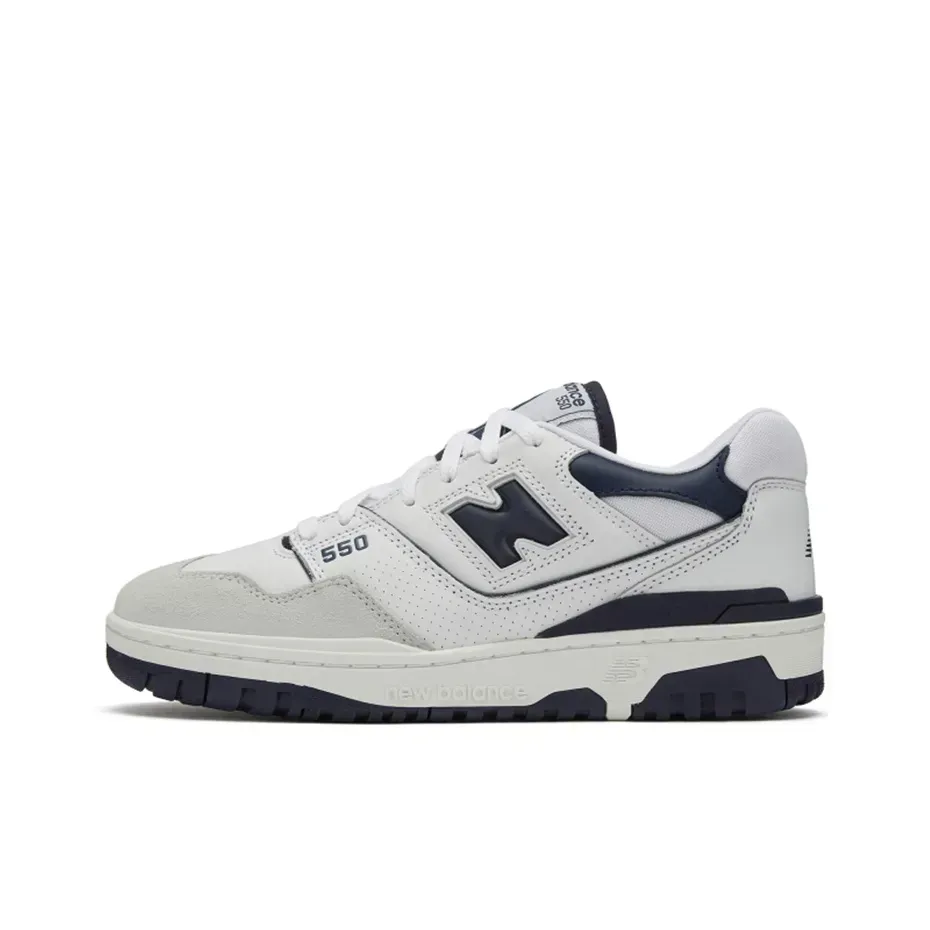 Кроссовки New Balance 550 'White Navy' (Белые) Унисекс Кроссовки New Balance 550 'White Navy' (Белые) Унисекс