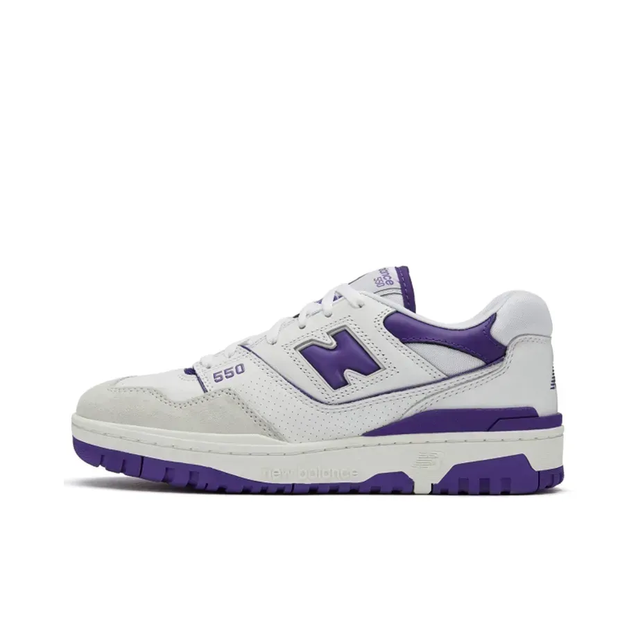 Кроссовки New Balance 550 'White Purple' (Белые) Унисекс Кроссовки New Balance 550 'White Purple' (Белые) Унисекс