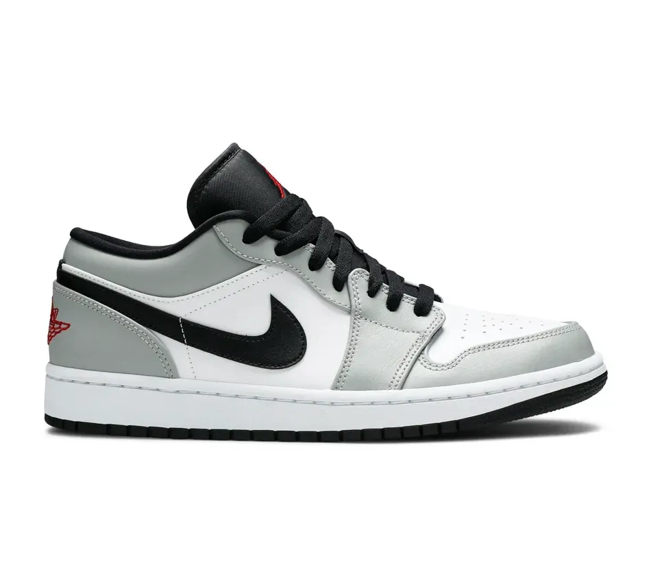 Низкие кроссовки Air Jordan 1 Low Light Smoke Grey (2020) (Серый) Мужской