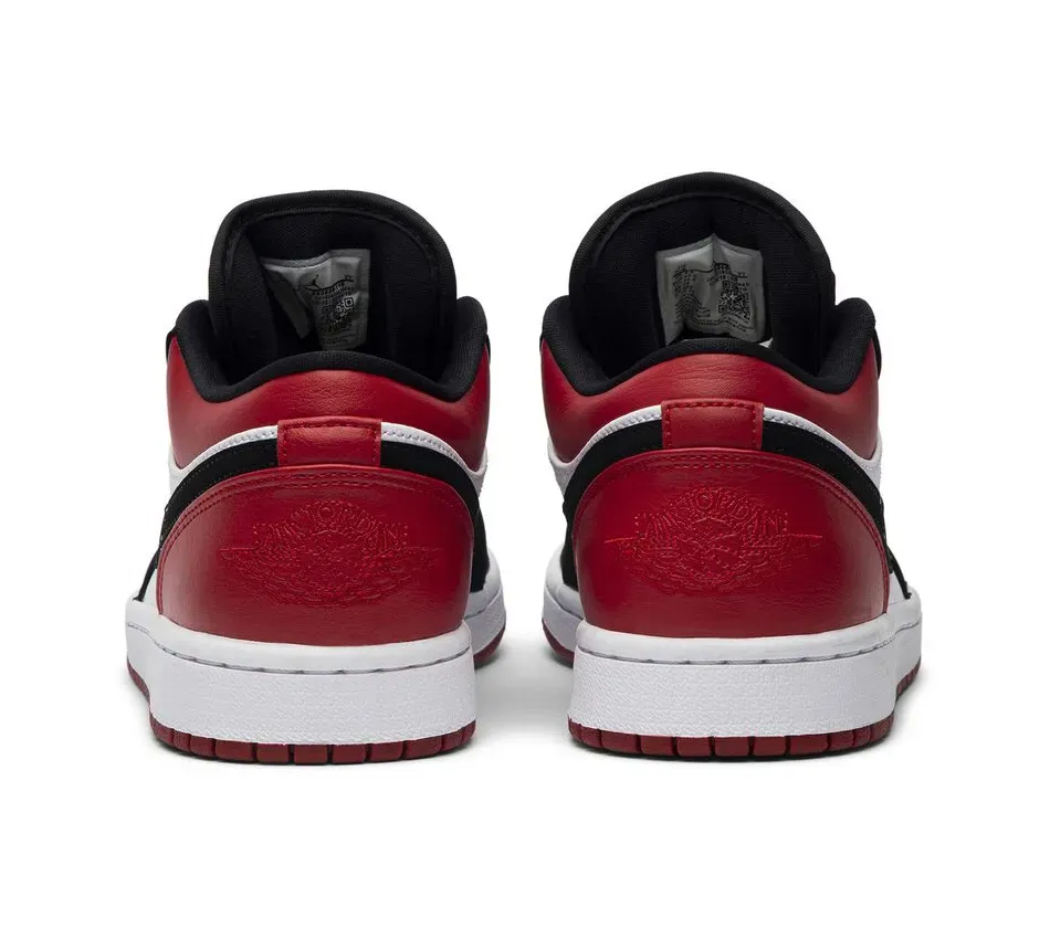 Air Jordan 1 Low 'Black Toe' (2019) фото
