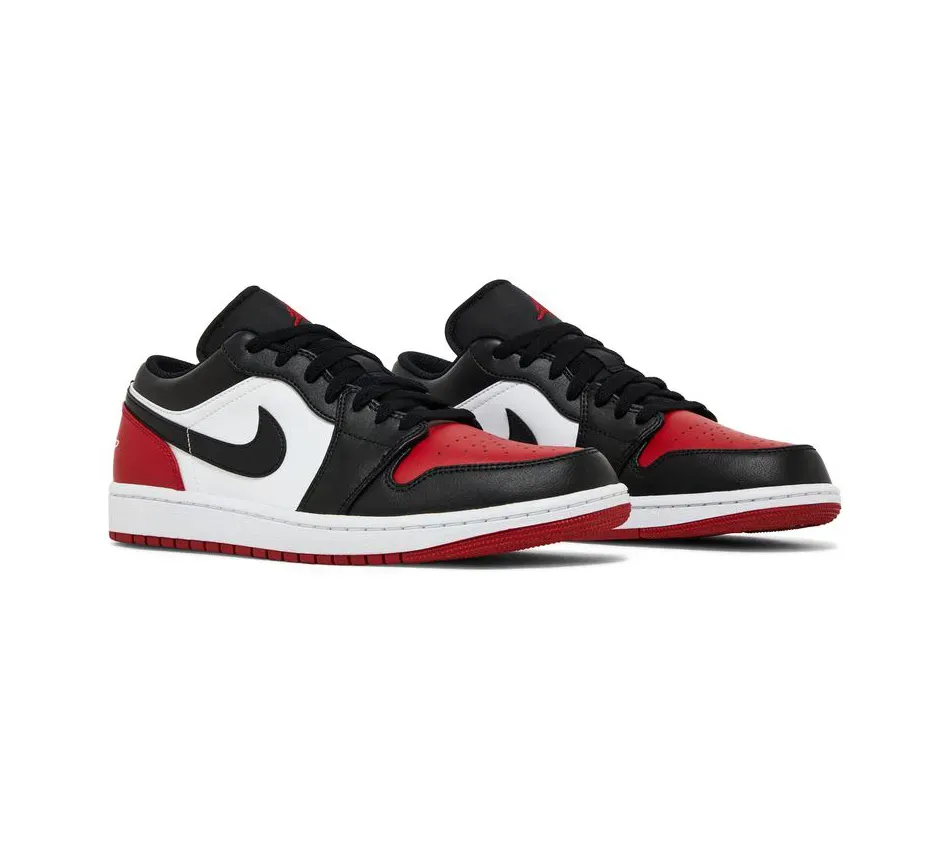 Air Jordan 1 Low Bred Toe 2.0 фото