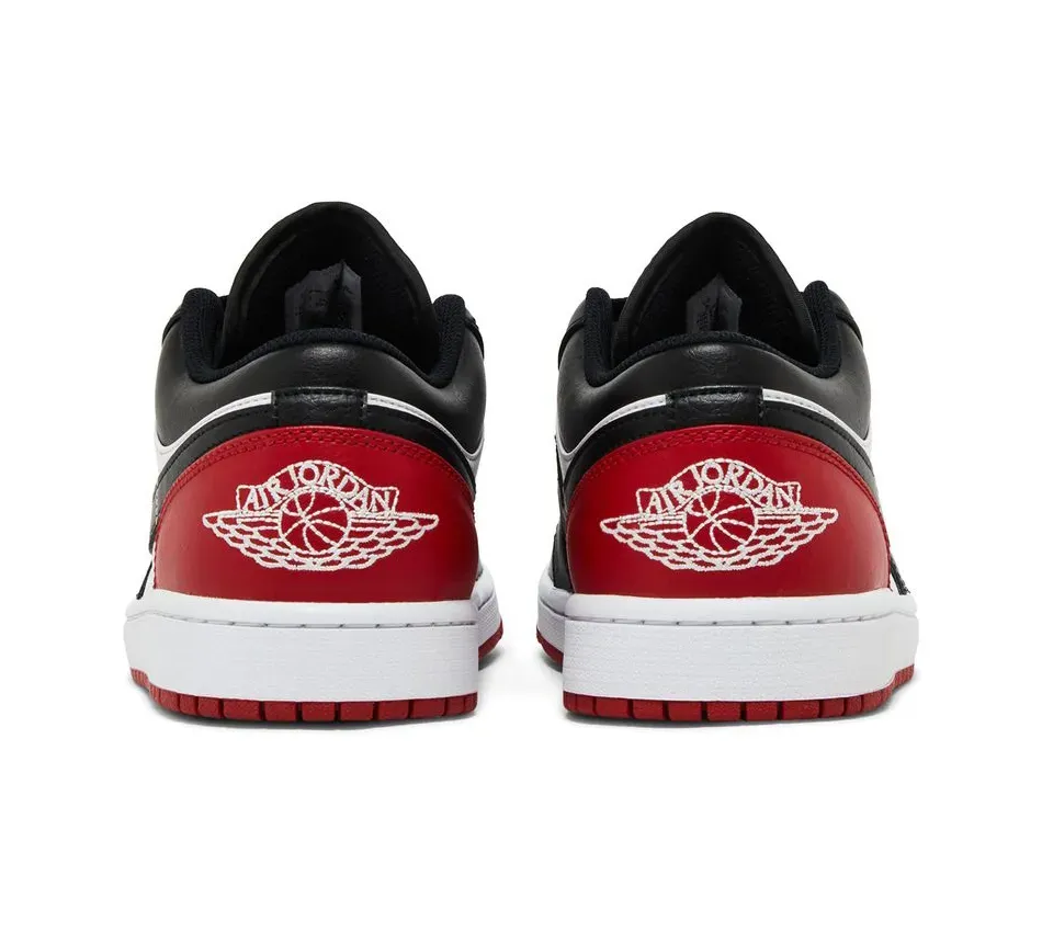 Air Jordan 1 Low Bred Toe 2.0 фото