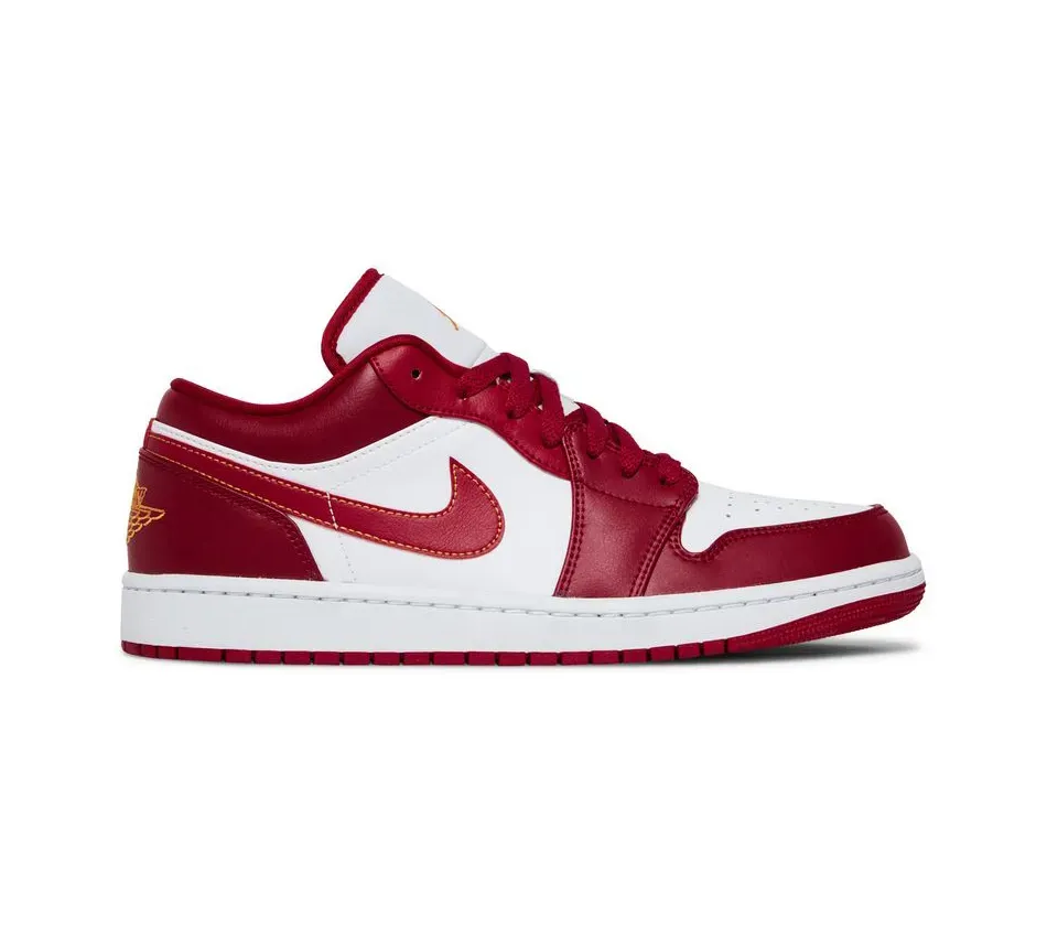 Air Jordan 1 Low Cardinal Red фото