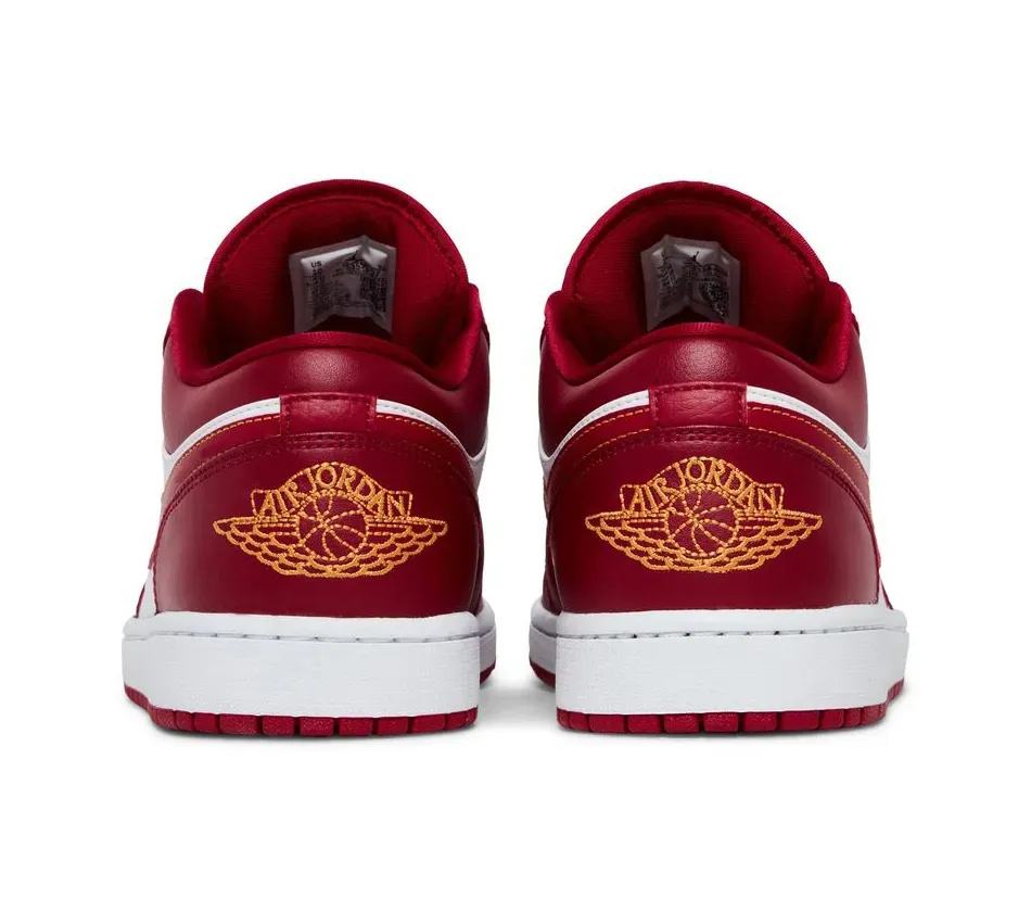 Air Jordan 1 Low Cardinal Red фото