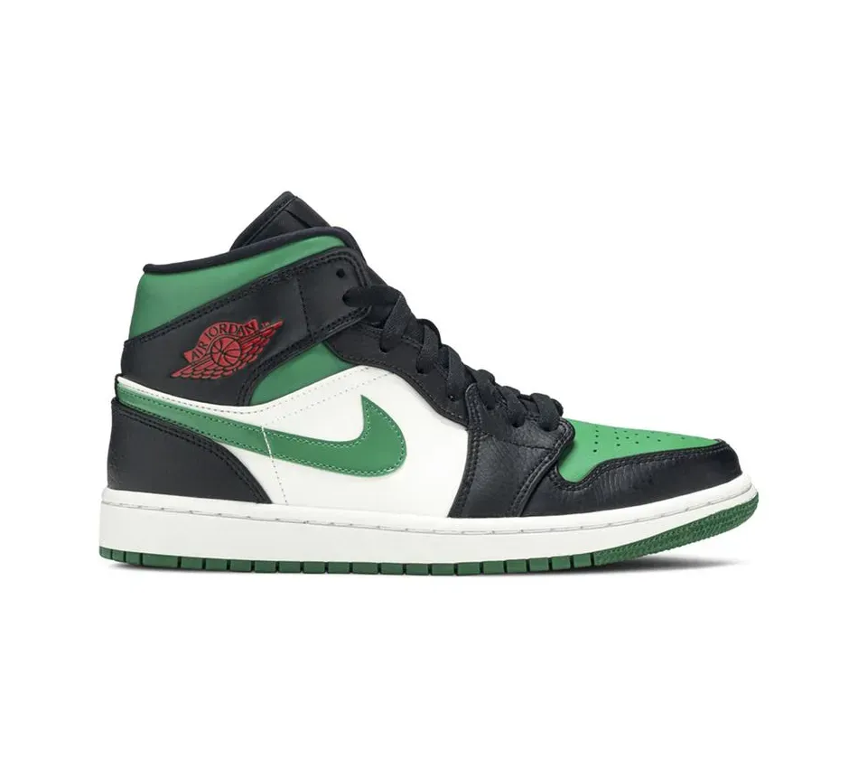 Кроссовки Air Jordan Air Jordan 1 Mid Pine Green (Унисекс)