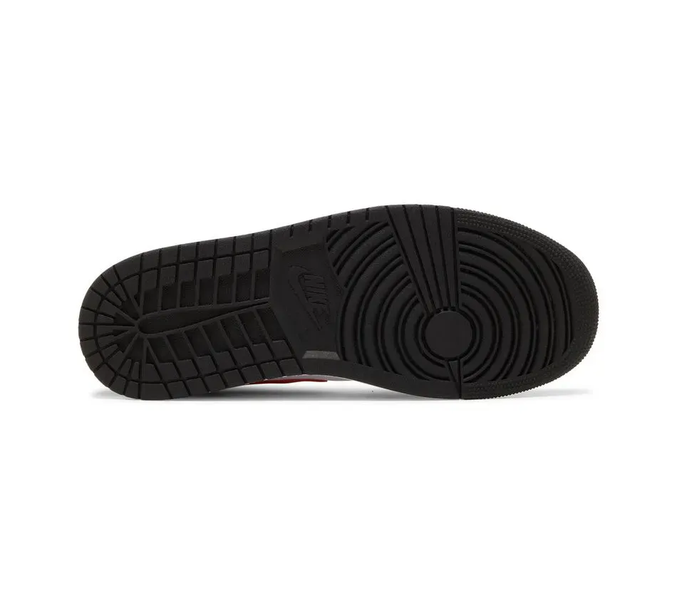 Air Jordan 1 Mid Bred Toe фото
