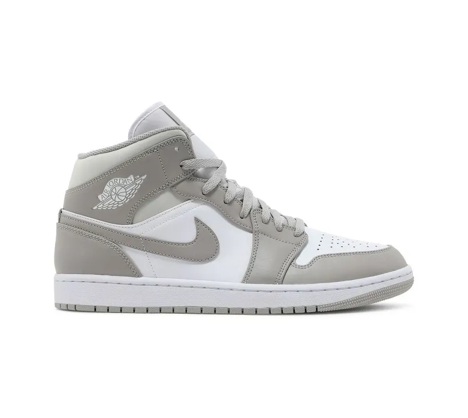 Air Jordan 1 Mid College Grey фото