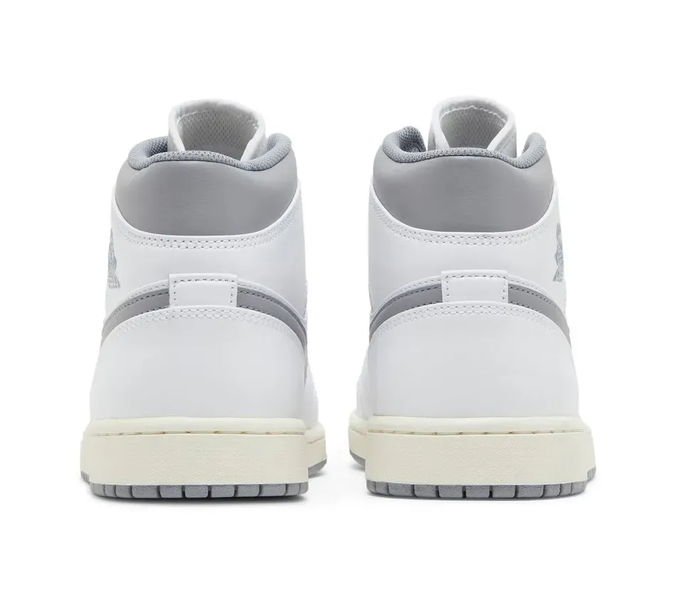 Air Jordan 1 Mid Neutral Grey фото
