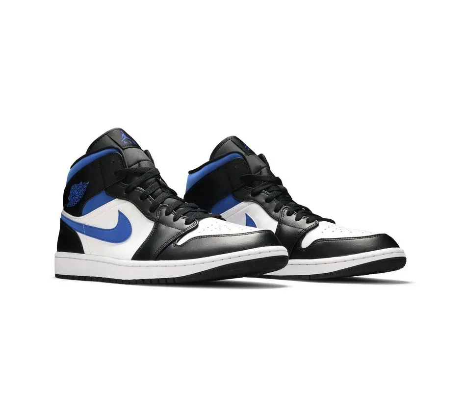 Air Jordan 1 Mid Racer Blue фото