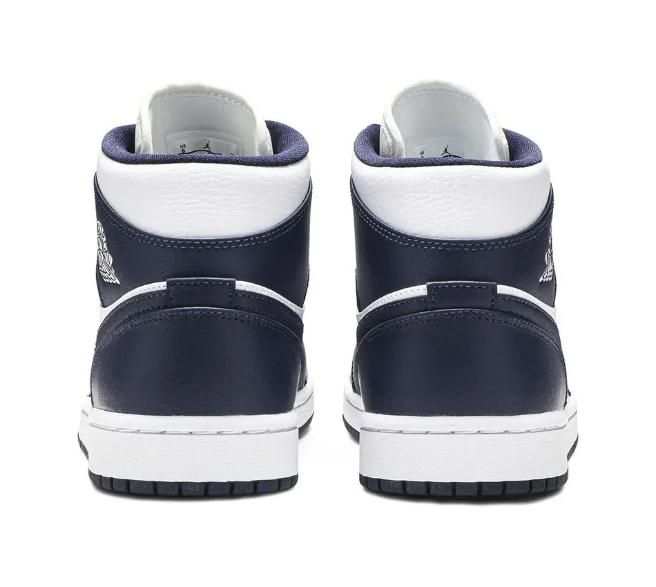 Air Jordan 1 Mid 1 Mid 'Obsidian' (2019) фото