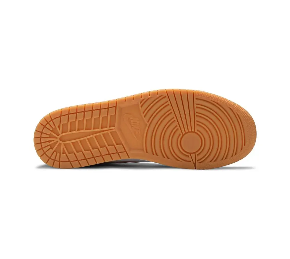 Air Jordan 1 Mid Tan Gum фото