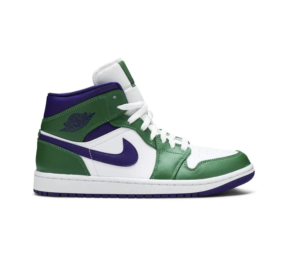 Air Jordan 1 Mid Incredible Hulk (2020) фото